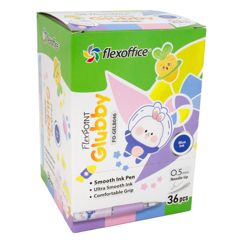 Химикалка FO-GELB046 Glubby 0.5мм син, 1000000000047701 06 