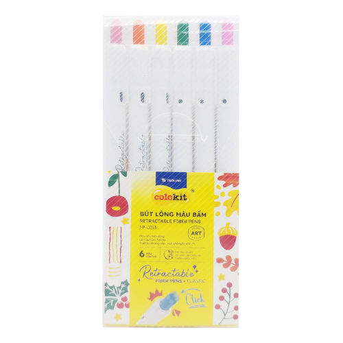 Авт.флумастери Colokit FP-C013 6 цвята, 1000000000051495 04 