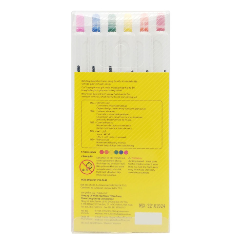 Авт.флумастери Colokit FP-C013 6 цвята, 1000000000051495 05 