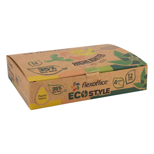 Текст маркер FO-HL05 ECO пастел жълт, 1000000000050023 03 