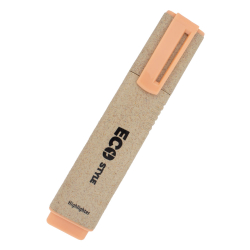 Текст маркер FO-HL05 ECO пастел оранжев