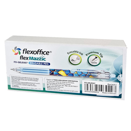 Химикалка с гума FO-GELE007 0.5 мм синя, 1000000000052375 05 