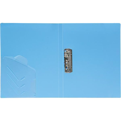 Clip file folder FO-CF02 PP blue, 1000000000032148 02 