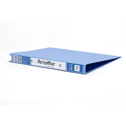 Folder 2 rings FO PVC A4 3 cm blue, 1000000000033595 02 
