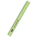 Colokit Happy Day ruler 30 cm green, 1000000000032073 02 