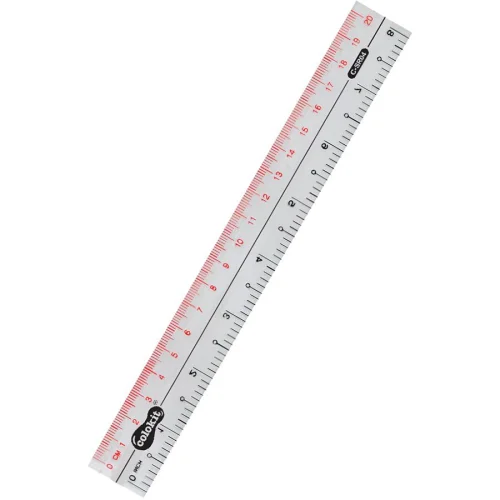 Colokit ruler 20 cm transparent blister, 1000000000032076