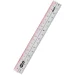 Colokit ruler 20 cm transparent blister, 1000000000032076 03 