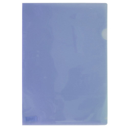 Pocket L-shaped F0-CH01 120 mic. blue