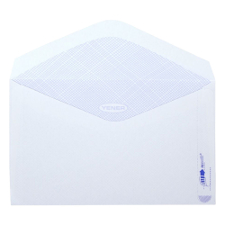 Плик C5 обик.162/229 триъгълен капак бял