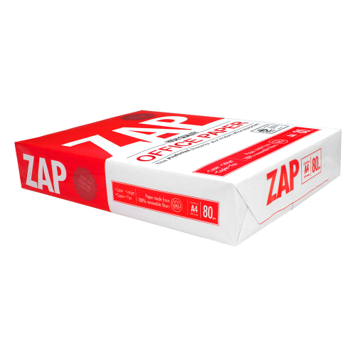 Copy paper Zap A4 80g 500 sheets, 1000000000046000 02 