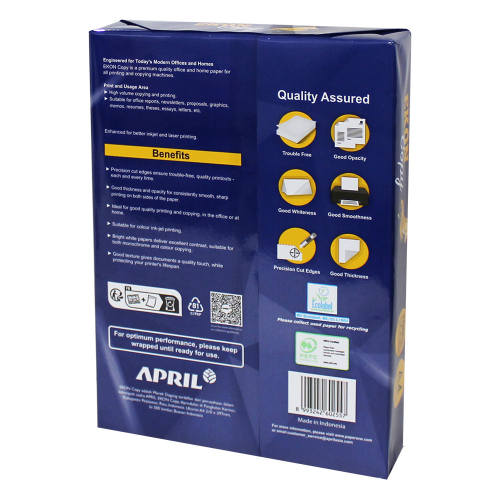 Хартия April Ekon Copy A4 500 листа, 1000000000044600 02 
