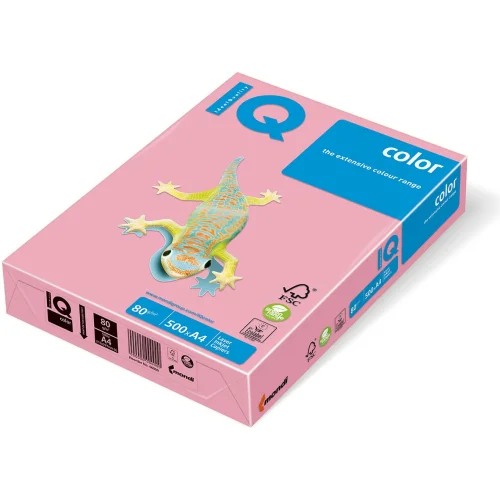 Хартия IQ Color A4 фламинго OPI74 500л, 1000000000001499