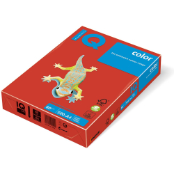 Хартия IQ Color A4 кор.червена CO44 500л