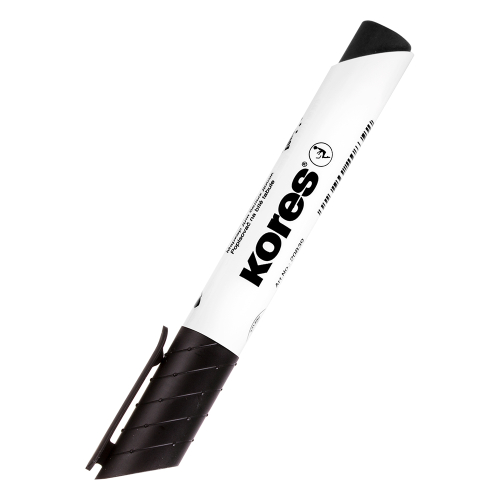 Kores XW1 Whiteboard Marker round Black, 1000000000100133 02 