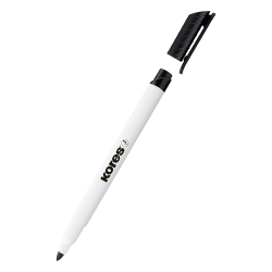 Борд маркер Kores Pen W1 объл черен