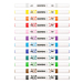 Acrylic markers KORES two tips 12 colors, 1000000000050966 10 