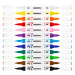 Acrylic markers KORES two tips 12 colors, 1000000000050966 10 