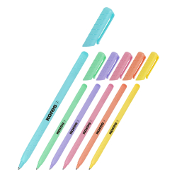 Химикалка Kores K0R-M Pastel 1.0 мм синя