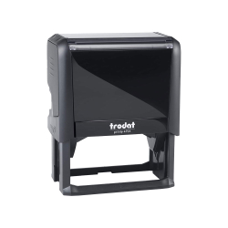 Печат правоъг. Trodat 4926 38/75 черен