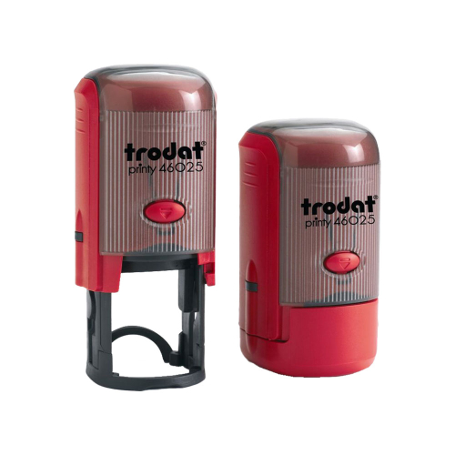 Печат кръгъл Trodat 46025 Ф25 черен, 1000000000008183 02 