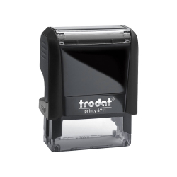 Print straight. Trodat 4911 14/38 black