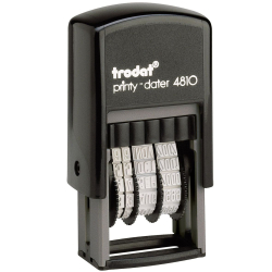 Dater right. Trodat 4810 H3.8mm