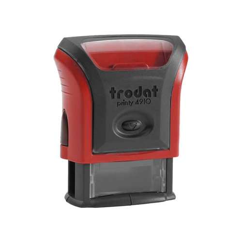 Печат правоъг. Trodat 4910 9/26 черен, 1000000000008171 02 