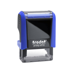 Print straight. Trodat 4910 9/26 syn