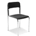 Chair Cortina plastic black, 1000000000009302 03 