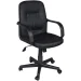 Chair Alpina eco leather black, 1000000000009461 05 