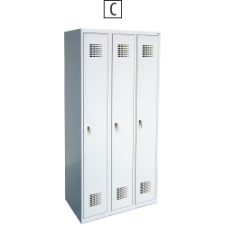 Wardrobe met. Malow 90/50/180 3 doors