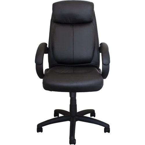 Chair Comfort eco leather black, 1000000000009645 02 