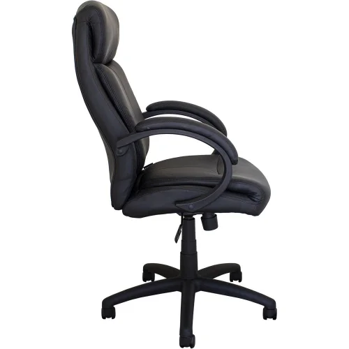 Chair Comfort eco leather black, 1000000000009645 03 