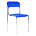 Chair Cortina plastic blue, 1000000000009977 03 