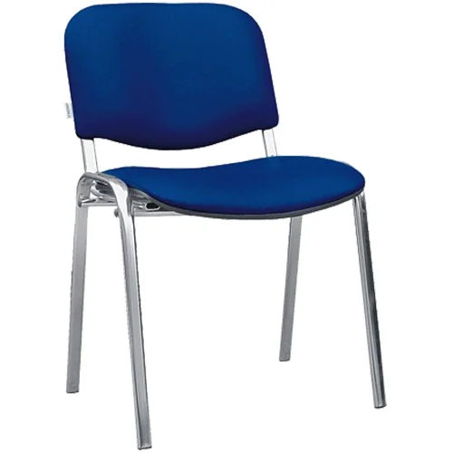 Chair Iso Chrome fabric blue, 1000000000009980