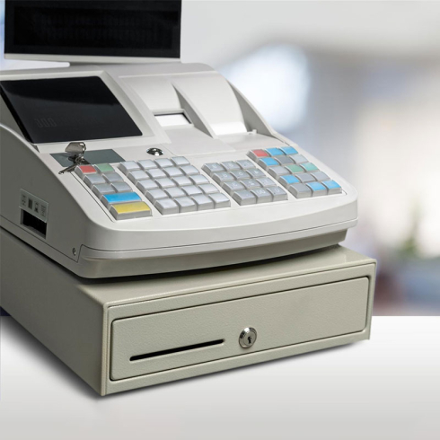 How to operate a cash register?