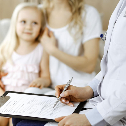 How is a personal health prophylactic card filled out?