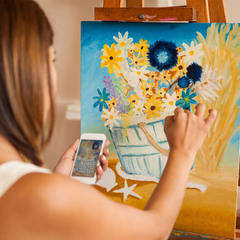 Как се рисува с маслени бои?