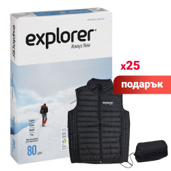 Copy paper Explorer A4 80g  500sheets