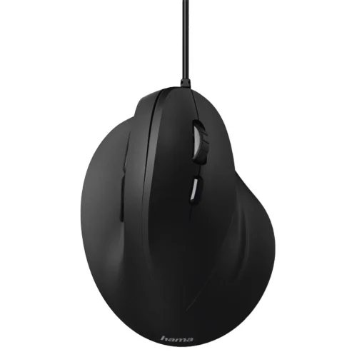 Vertical Mouse Hama EMC-500, Black, 2004047443370372