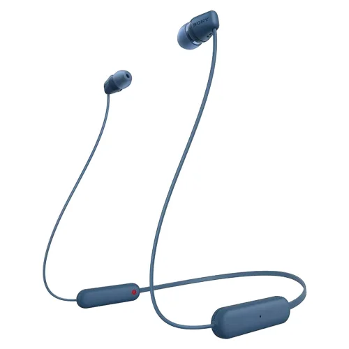 Sony Wireless Earphones WI-C100, Blue, 2004548736133945