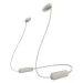 Sony Wireless Earphones WI-C100, Taupe, 2004548736133990 04 