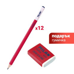 MILAN nata square HB  pencil