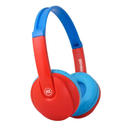 Безжични слушалки Maxell HP-BT350 детски, Червен/Син