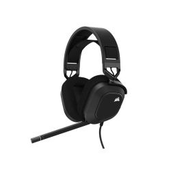 Геймърски слушалки CORSAIR HS80 RGB USB Carbon