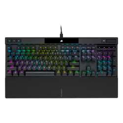 Геймърска клавиатура Corsair K70 RGB PRO, CHERRY MX Red, черен