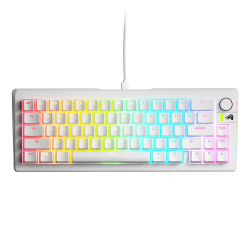 Геймърска клавиатура Glorious GMMK 3 65%, бял