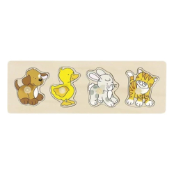 Haba Puzzle with Handles Pets, 1+ years