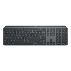 Безжична клавиатура Logitech MX Keys for business, Silent, сив