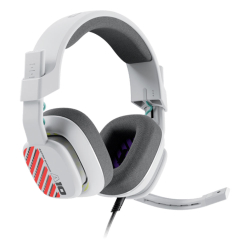 Logitech Astro A10 for PS/PC Gaming Headphones, White